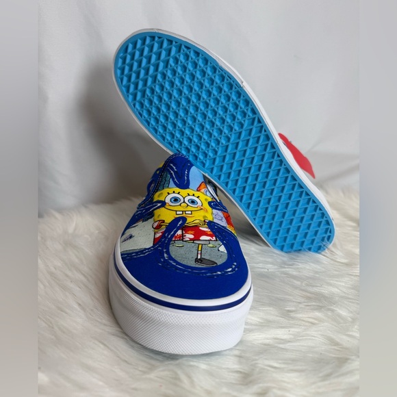 SpongeBob SquarePants x Classic Slip-On 'AlohaBob' New In Box - Picture 6 of 8
